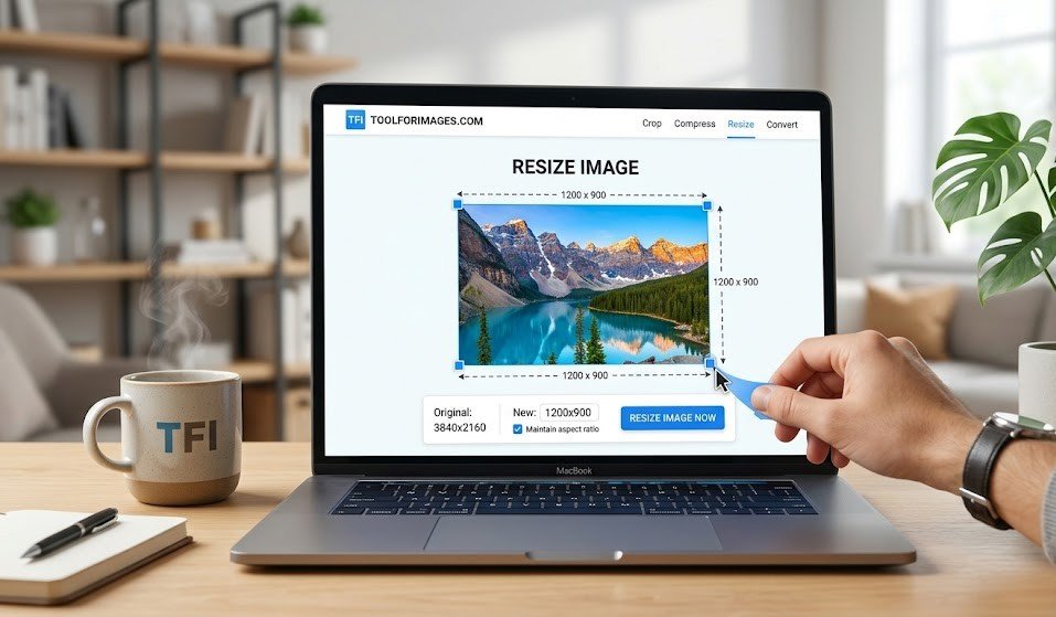 Image Resizer Tool Dashboard
